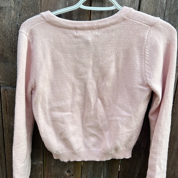 Forever 21 Women viscose blended Sweater Crop Top size small - Picture 3 of 7